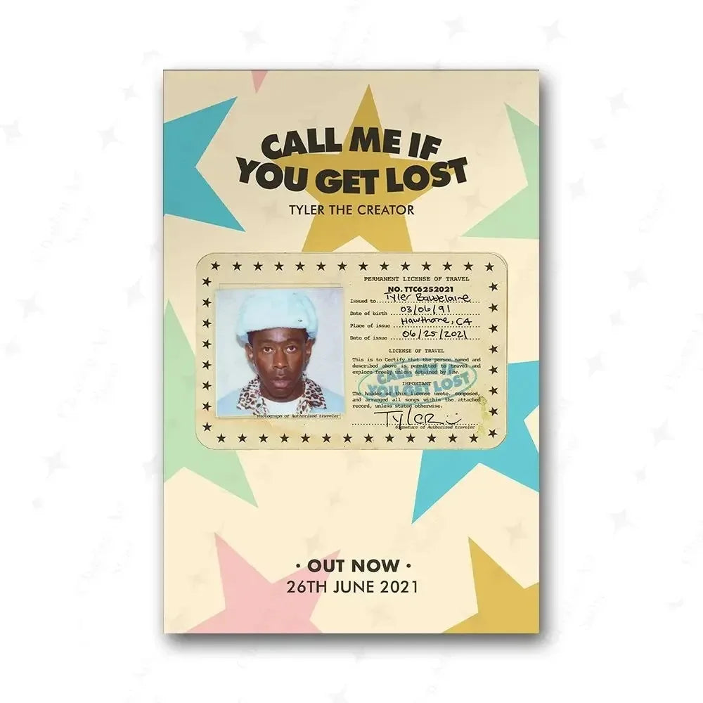 Frank Ocean Music Art Prints – Blonde Rap Poster Set for Bedroom Wall Decor