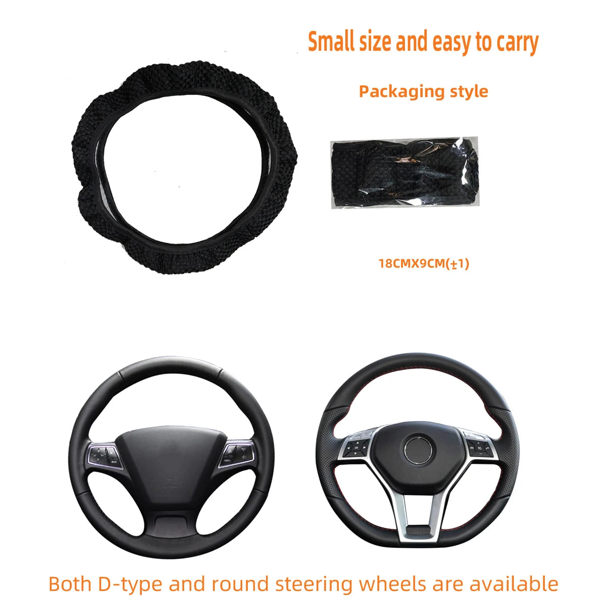 Breathable Mesh Car Steering Wheel Cover – Comfortable Grip for Women
