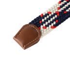 Woven Elastic Canvas Belt – Stretch Braided Buckle Strap for Casual Jeans