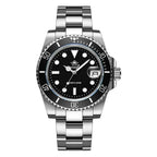 ADDIESDIVE Quartz Dive Watch – Stainless Steel Ceramic Bezel for Scuba Diving