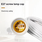 E27 Pendant Light Cord – Adjustable Hanging Socket for DIY Lighting Fixtures