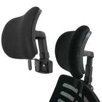 Adjustable Fabric Office Chair Headrest – Ergonomic Neck Support for Work