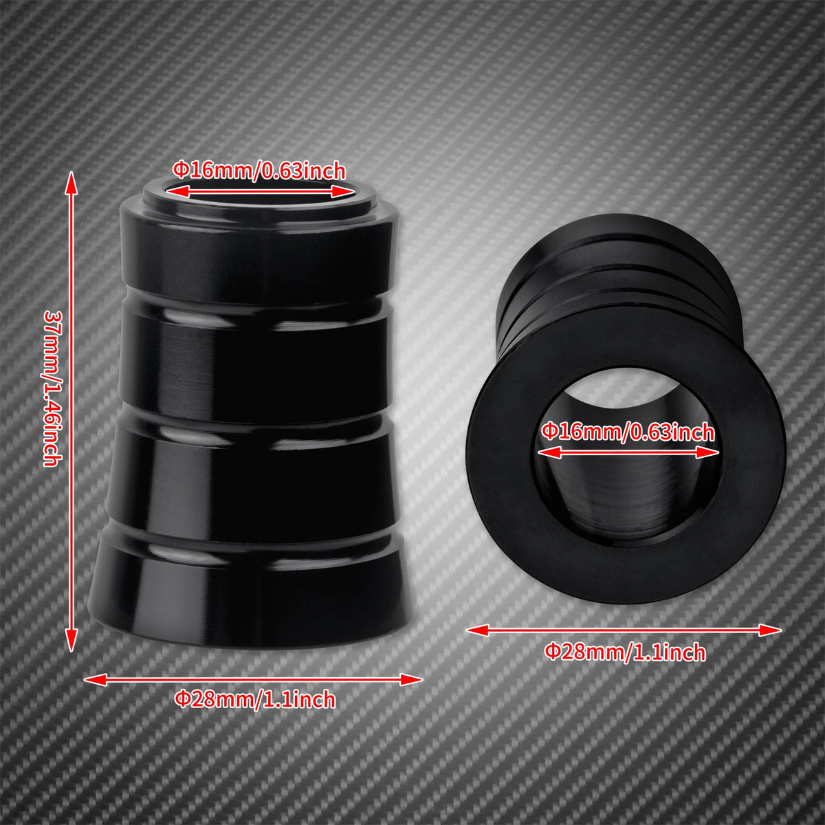 Motorcycle Heel Shifter Spacer – Shift Lever Shaft Cap for Harley Touring