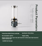 Windproof Gas Camping Lantern – Dreamlike Candlelight for Outdoor Lighting