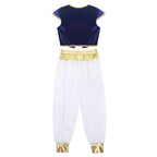 Boys Arabian Prince Costume – Vest and Pant Set for Halloween Cosplay