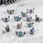 Mini Monster Finger Puppets – Spooky Ghost Zombie Toys for Kids Parties