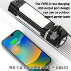 Rechargeable LED Camping Lantern – Foldable Work Light for Outdoor Emergency