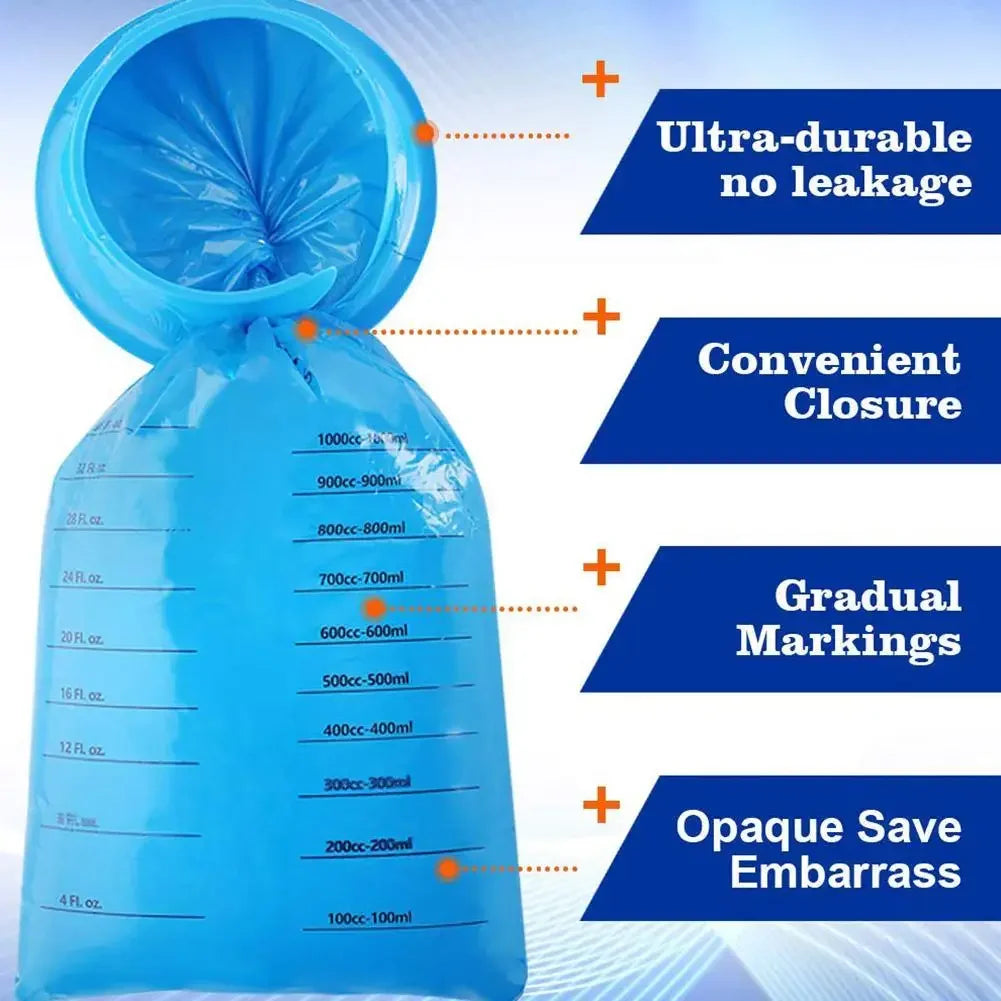 Disposable Vomit Bags – 1000ml Portable Pouches for Travel and Motion Sickness