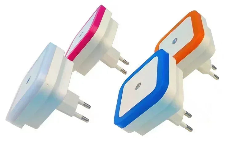 LED Auto Sensor Night Light – Energy Saving Plug-in Lamp for Kids Bedroom