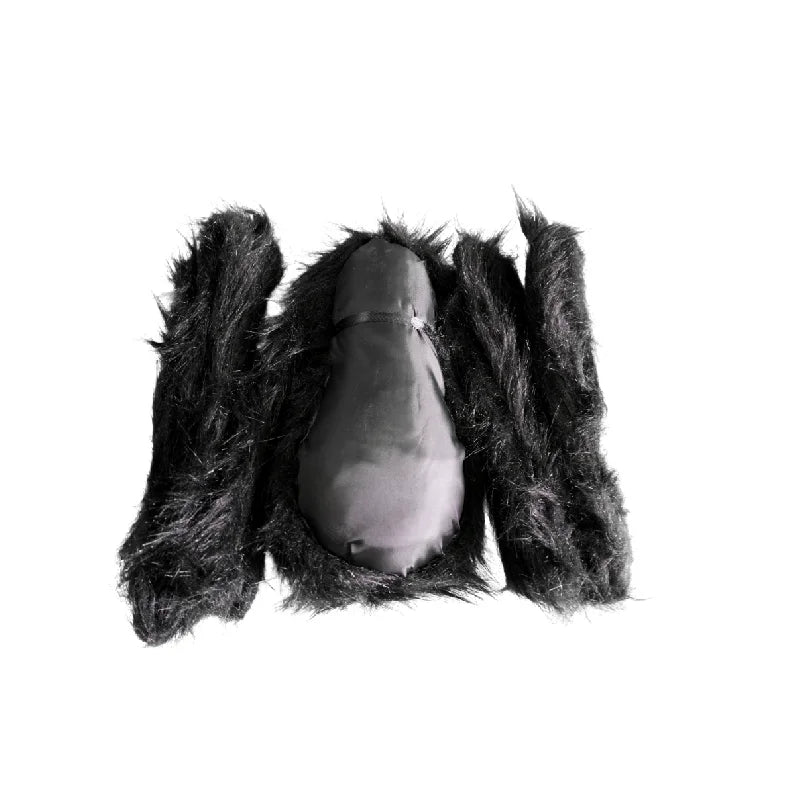 Giant Plush Spider Decoration – 30-200cm Horror Prop for Halloween Party