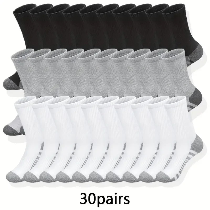 Breathable Athletic Ankle Socks – Moisture Wicking Mens Sports Footwear