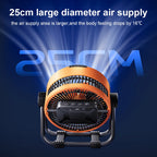 Portable Camping Fan – 20000mAh Rechargeable LED Tent Light for Outdoor Travel