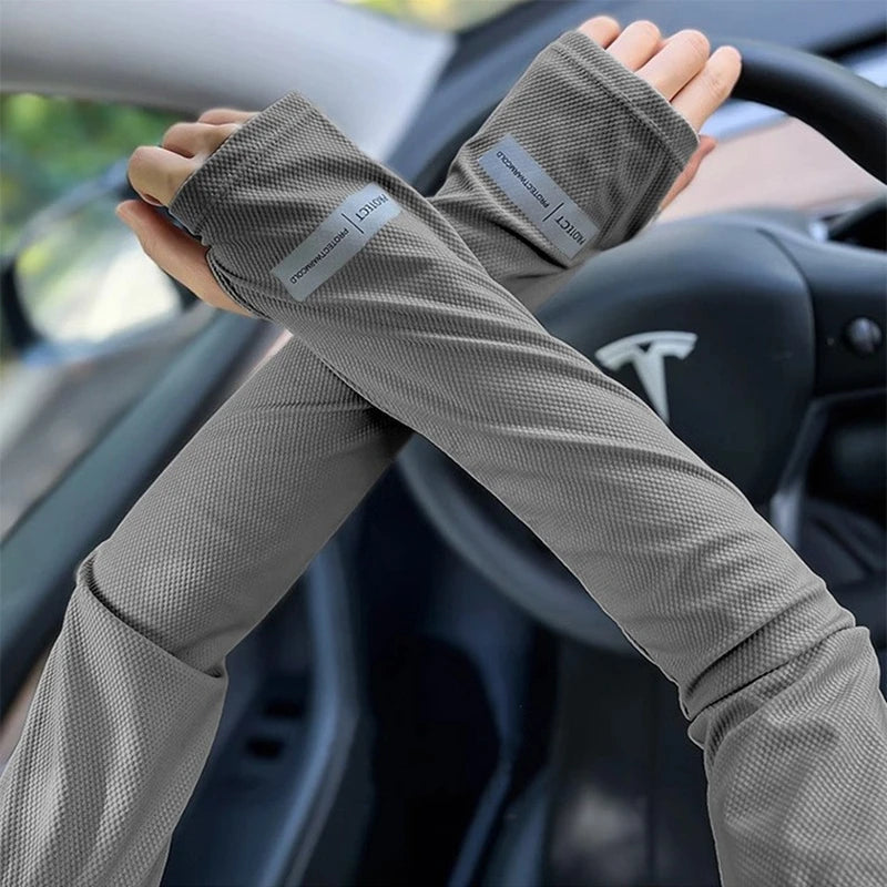 Large UV Sun Protection Sleeves – Breathable Arm Covers for Outdoor Sports
