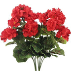 Silk Begonia Artificial Flowers – Floral Arrangement for Wedding Decor