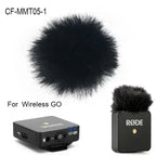 Furry Microphone Windscreen – Outdoor Windshield for Wireless Lavalier Mics