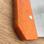 Stainless Steel Dough Scraper – Noodle Cutter with Scale for Baking