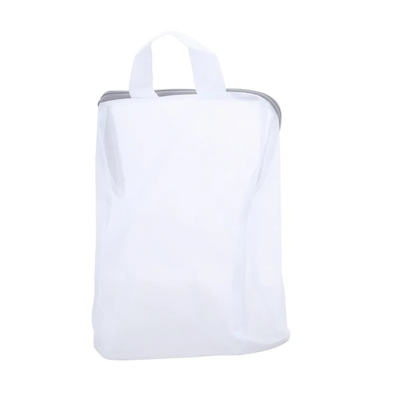 Mesh Zipped Laundry Bag – Anti-Deformation Polyester Net for Washing Machines