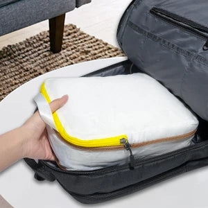 Waterproof Compression Packing Cubes – Space-Saving Luggage Organizers for Travel