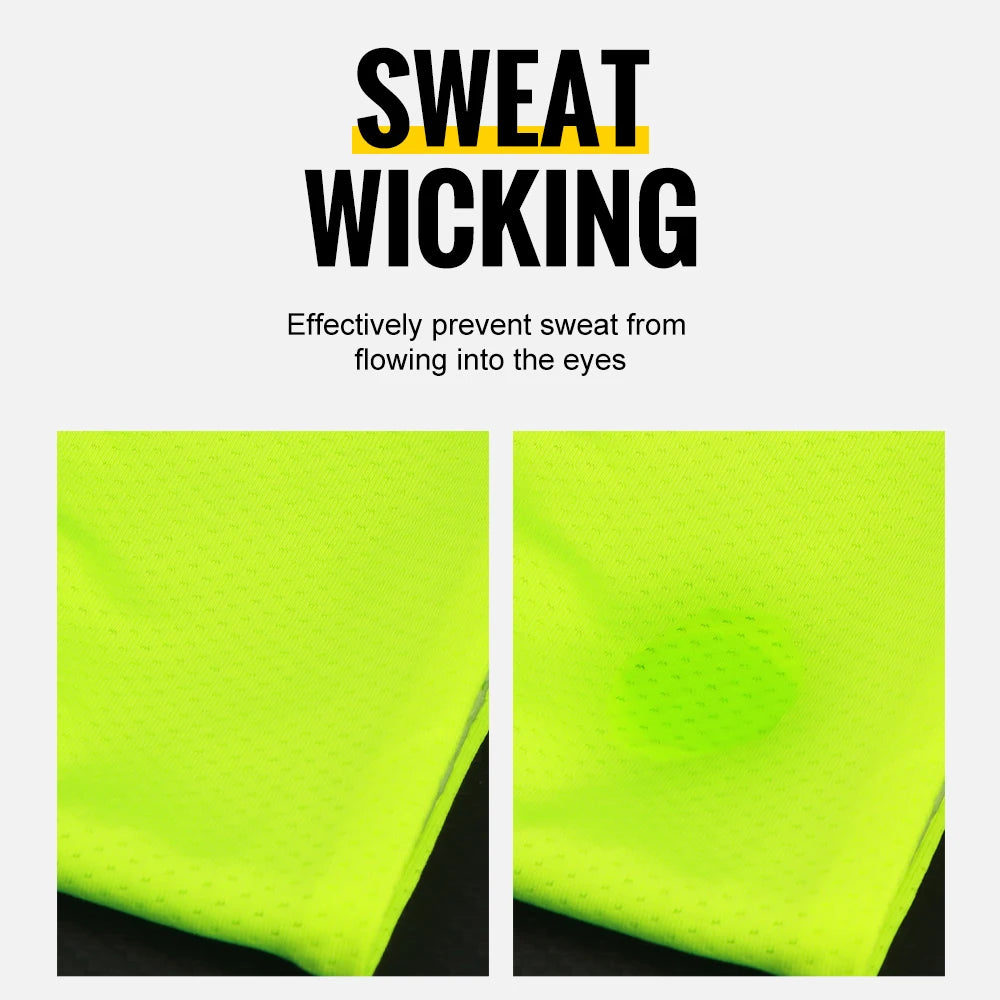 Breathable Elastic Sweatband – Quick-dry Sports Headband for Gym and Yoga