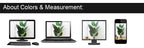 51in Artificial Ficus Tree – Large Plastic Banyan Plant for Home Decor