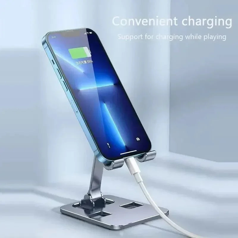 Aluminum Tablet Stand – Adjustable Folding Holder for Desktop Viewing
