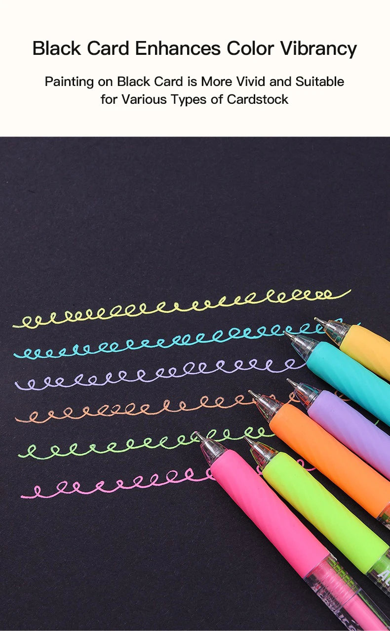 Acrylic Gel Pens – Retractable 0.7mm Tip for Student Painting and Writing