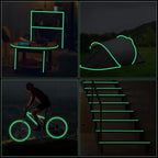 Luminous Safety Tape – 1cm x 3m Fluorescent Glow Strip for Stair Fire Warning