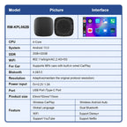 Wireless Carplay AI Box – Android 13 Multimedia Adapter for Peugeot Vehicles
