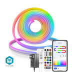 RGBIC Silicone Neon LED Strip – Music Sync Lighting for Room Decor