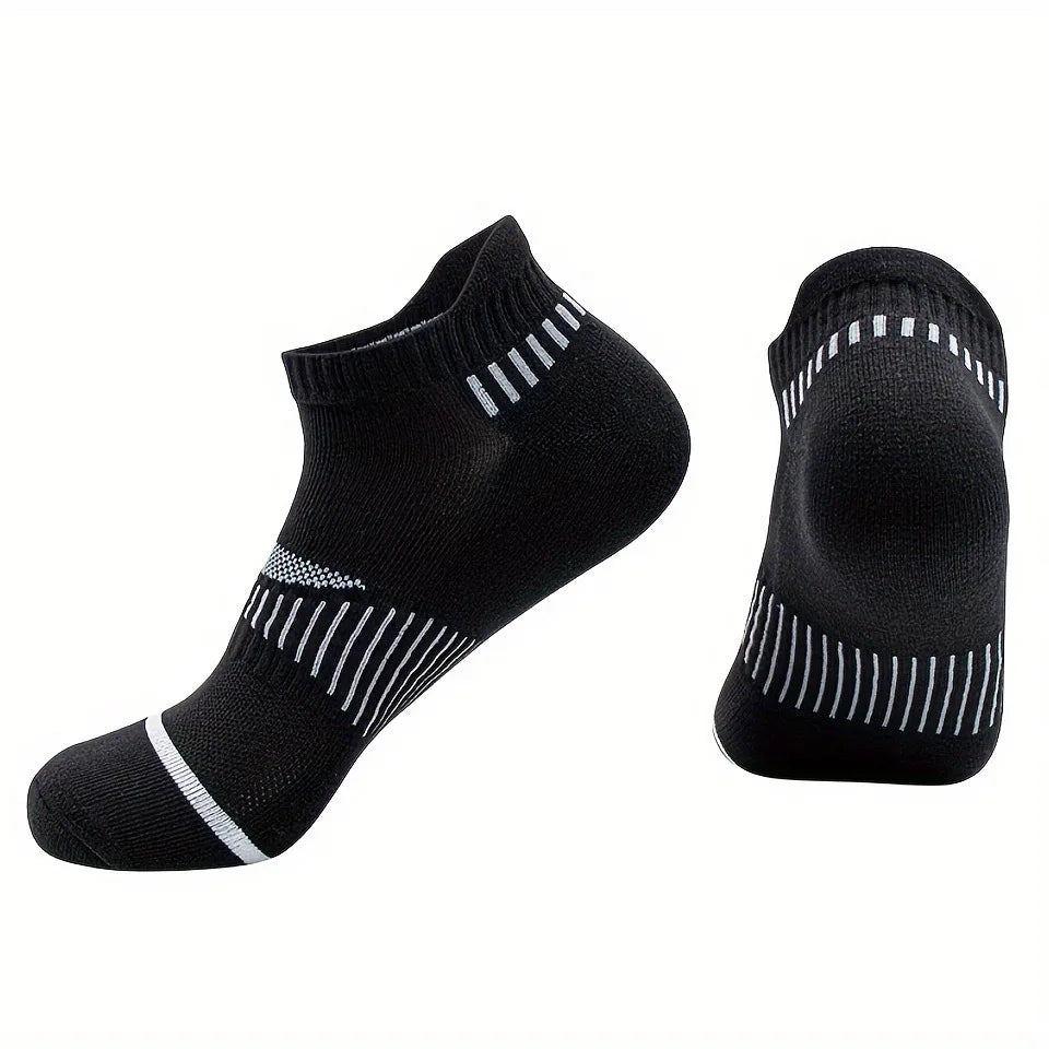 Classic Crew Socks – Breathable Anti-slip Design for Running and Sports