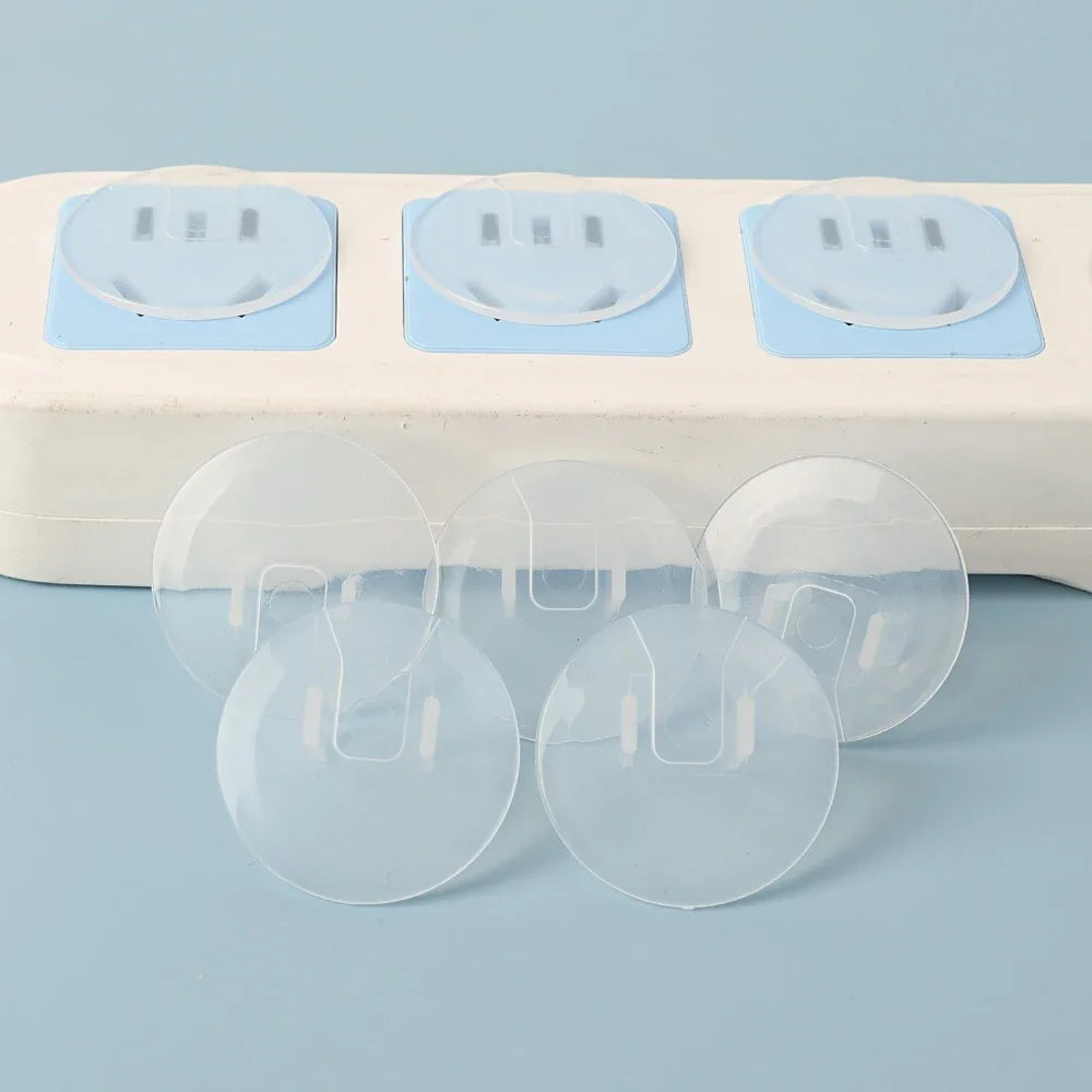 Clear Childproof Outlet Covers – Baby Safety Electrical Socket Protectors for Home
