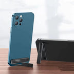 Magnetic Foldable Phone Stand – Ultra Thin Metal Bracket for Desktop Use