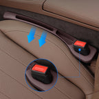 Car Seat Gap Filler Organizer – Leather Storage Pocket for Mercedes Benz Interior