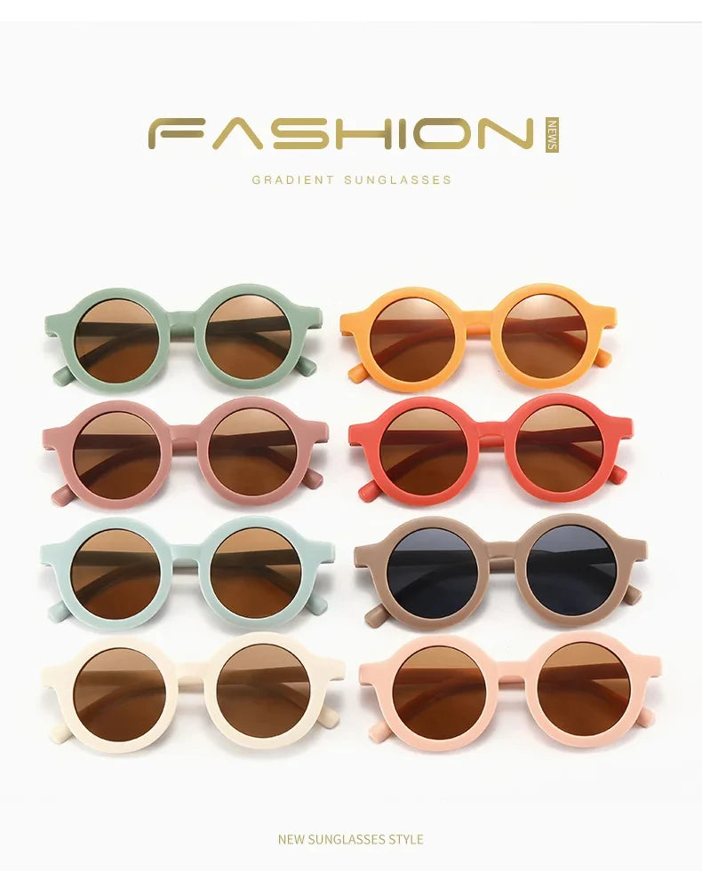 Childrens UV400 Plastic Sunglasses – Lightweight Protective Eyewear for Kids