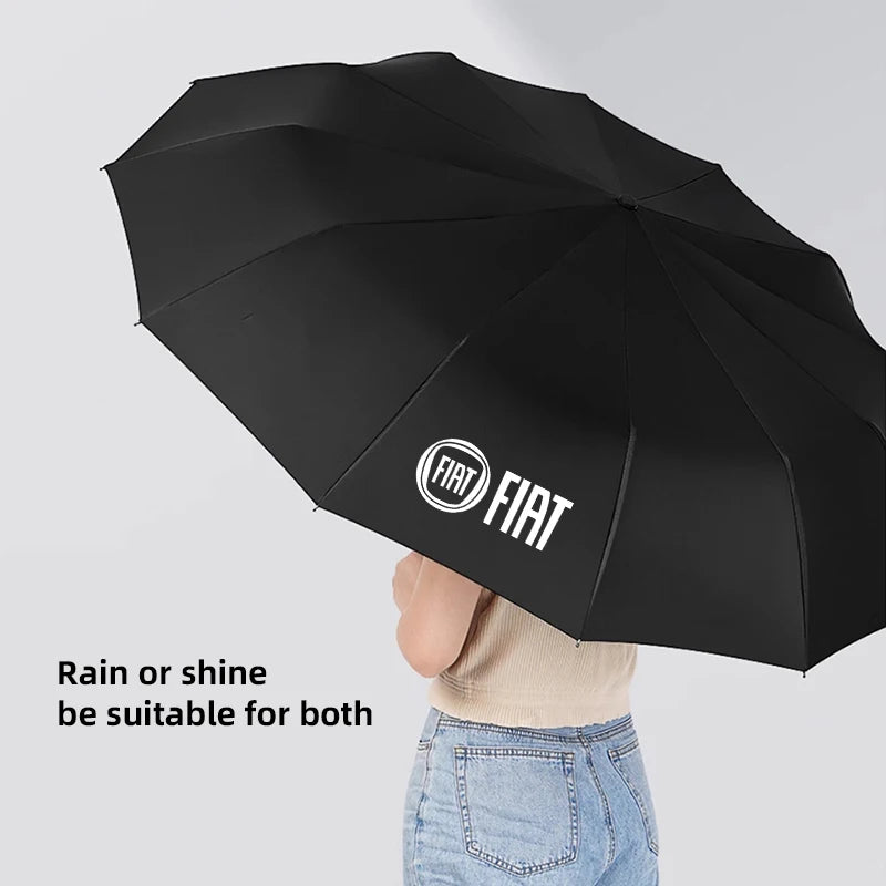 Portable Folding Car Umbrella – Compact Auto Interior Accessory for FIAT Models