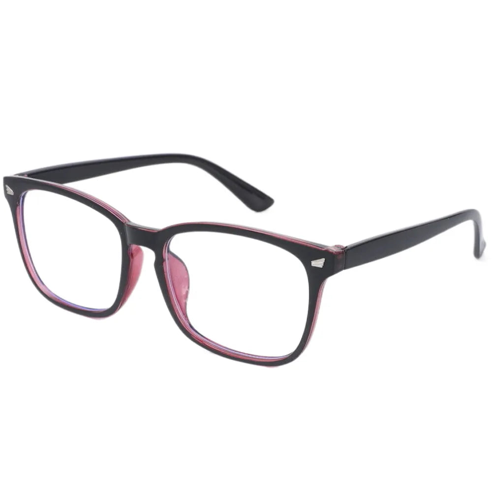 Square Blue Light Blocking Glasses – Anti-Glare Frames for Computer Gaming