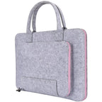 Felt Laptop Sleeve Case – Protective Carrying Bag for 11 to 17 Inch Laptops