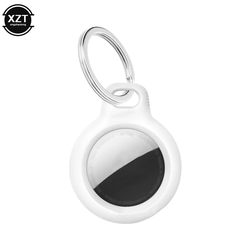 Protective Bumper Case with Strap for Airtag Tracker Keychain