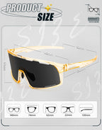 Photochromic Cycling Sunglasses – UV400 Protective Eyewear for MTB Sports