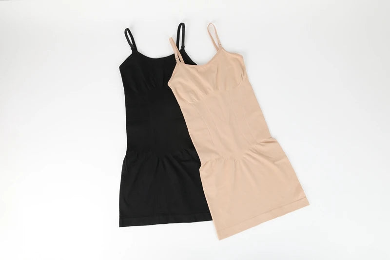 Womens Tummy Control Full Slip – Invisible Body Shaper for Under Dresses
