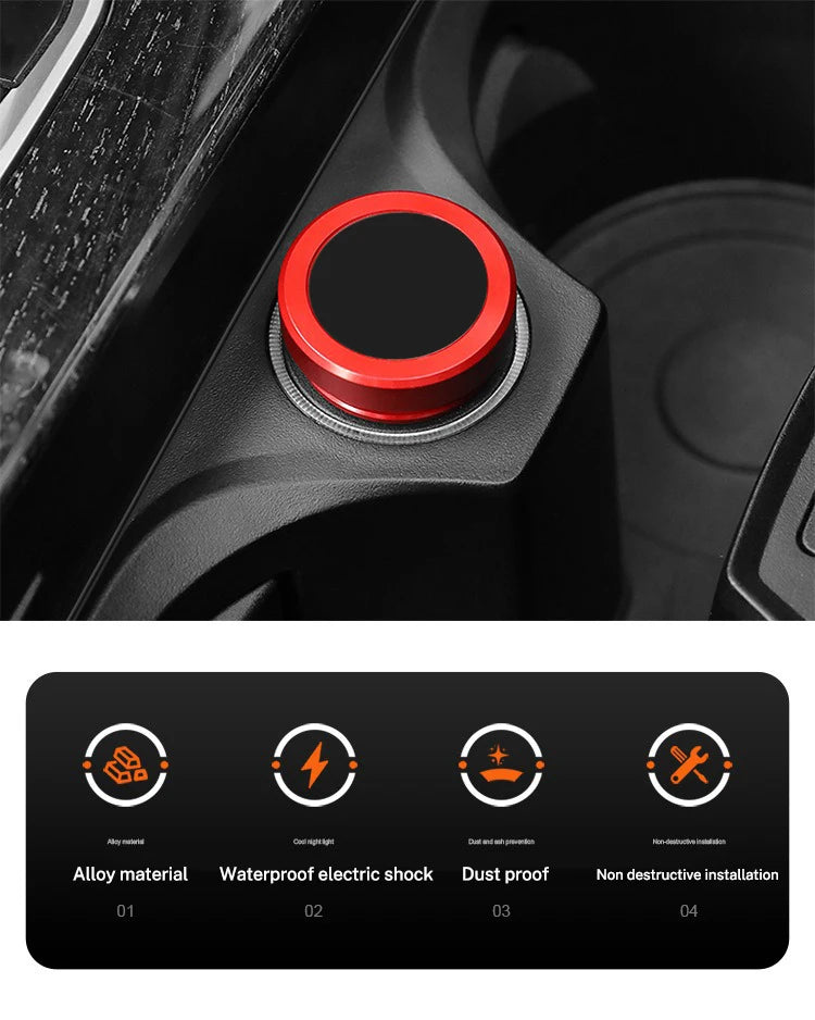 Cigarette Lighter Dust Cap – Protective Button Cover for MG Series Vehicles