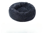 Plush Round Pet Bed – Warm Detachable Washable Nest for Cats and Small Dogs