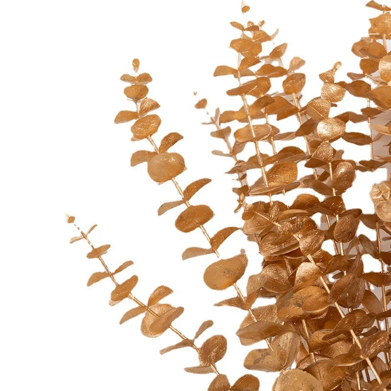 Glitter Eucalyptus Branch – Artificial Christmas Floral Wedding Decor