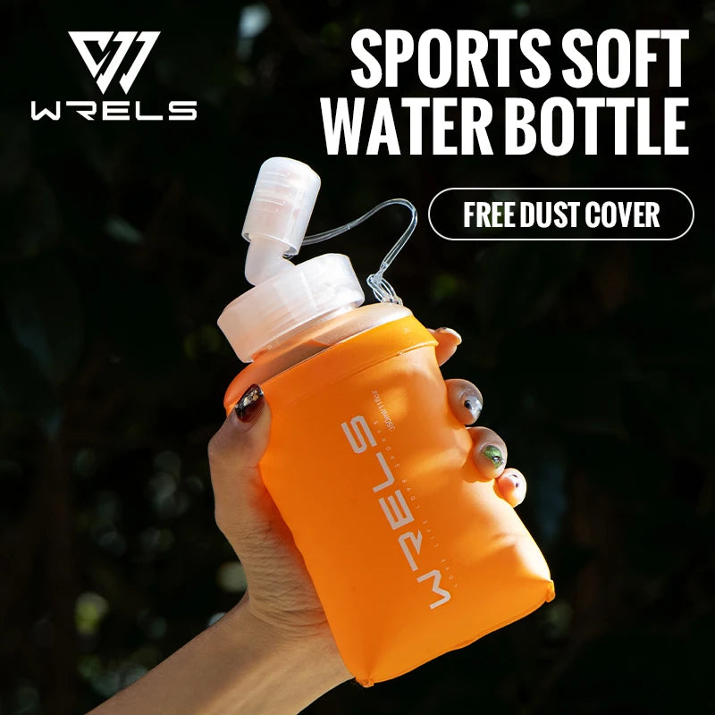 Foldable TPU Soft Flask – BPA-Free Water Bottle for Outdoor Running Sports