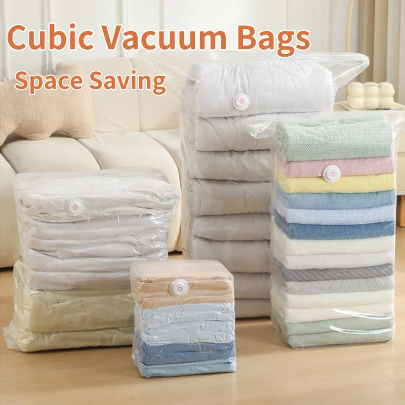 Large Vacuum Storage Bags – Airtight Compression Seals for Clothing Comforters