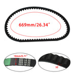 CVT Drive Belt 669-18-30 – Replacement Part for 50cc Scooter Moped ATV Engine