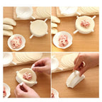 Plastic Dumpling Molds – 7cm/8cm/10cm Dough Press for Kitchen Pastry Making