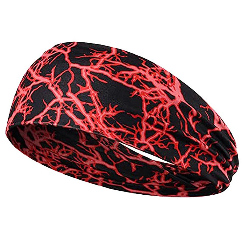 Absorbent Sports Headband – Unisex Anti-Sweat Band for Running and Yoga