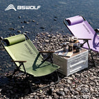 Folding Camping Chair – Adjustable Portable Seat for Outdoor Hiking Travel
