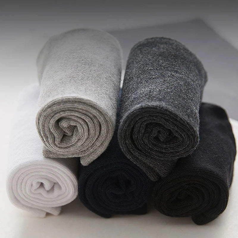Cotton Blend Business Socks – Soft Breathable Footwear for Men Size 6.5-14